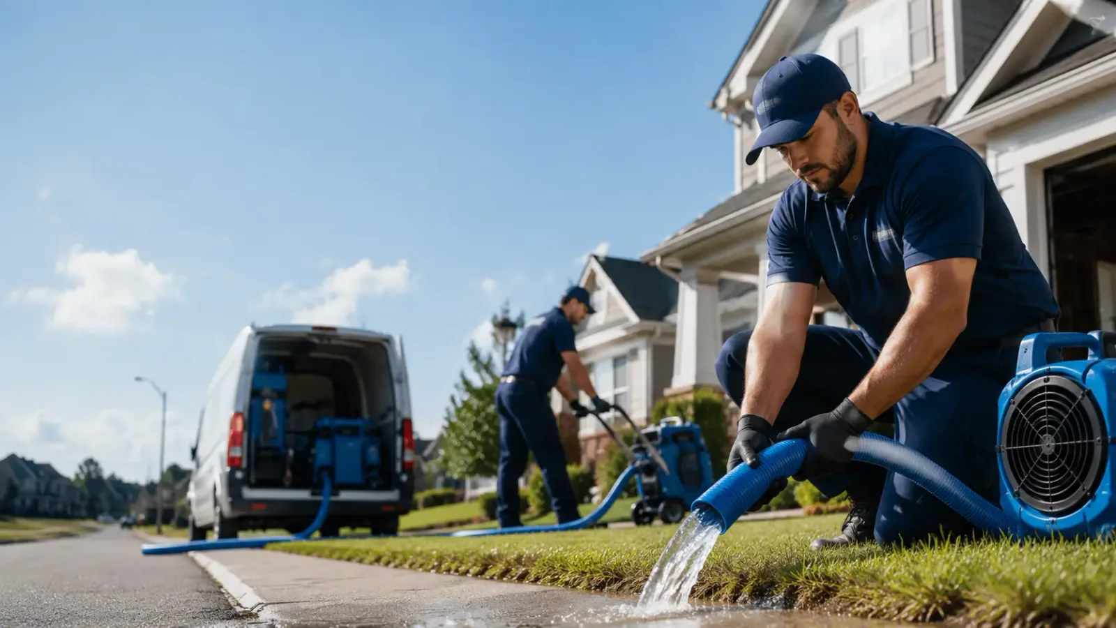Flood Damage Restoration in Monrovia, IN
